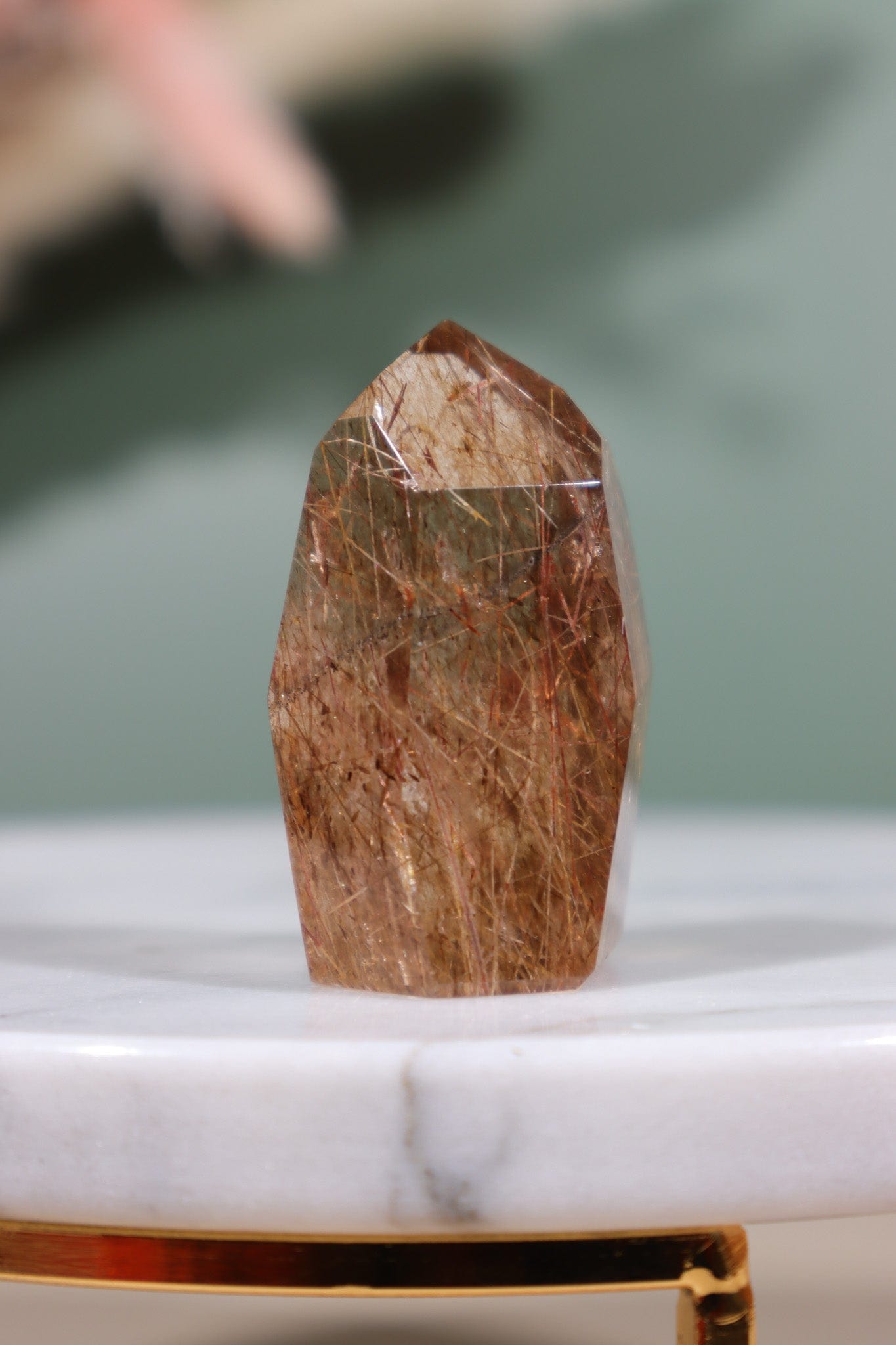 Rutilated Quartz Tower 4.5cm Towers Tali & Loz Crystals