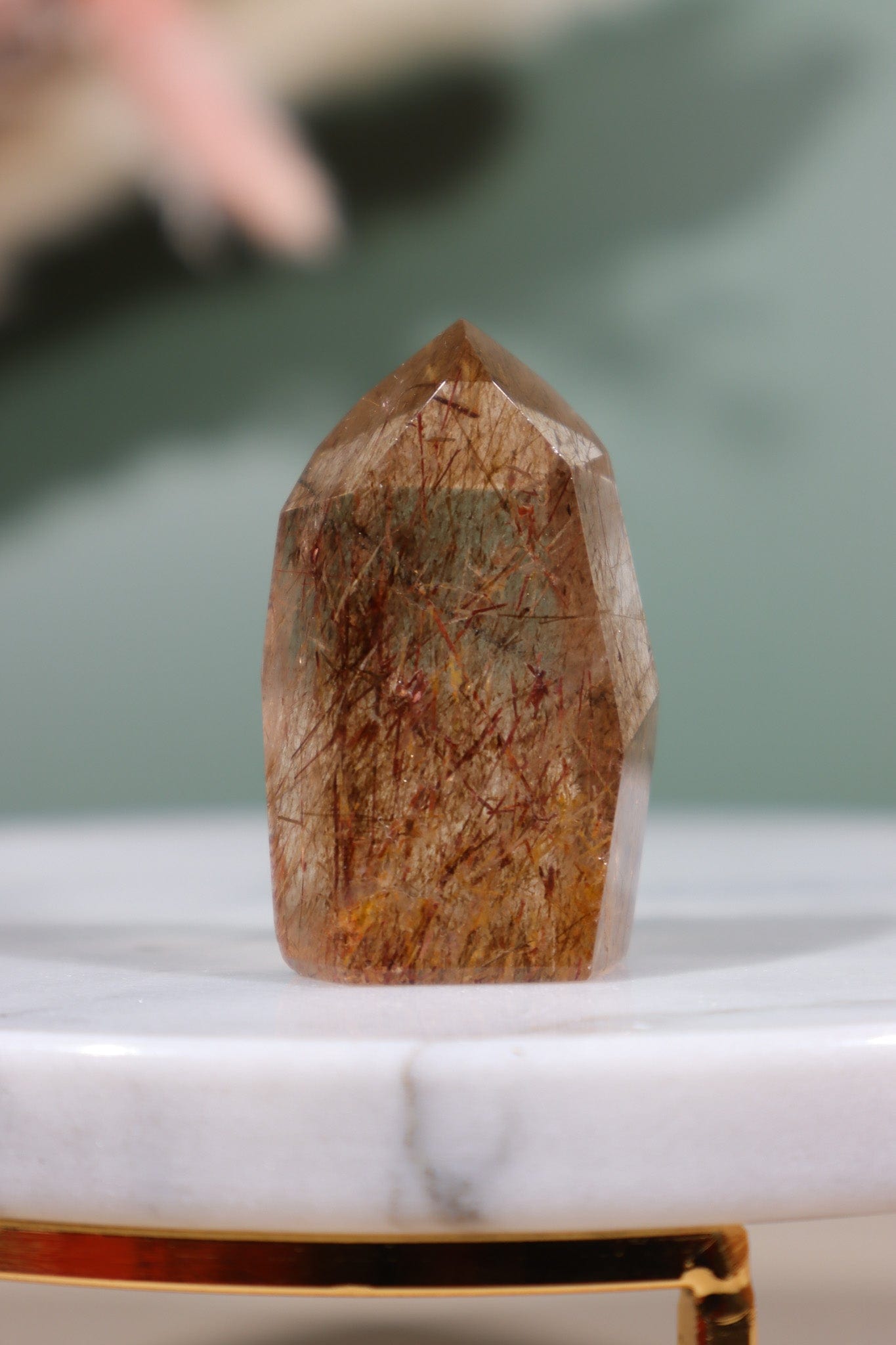 Rutilated Quartz Tower 4.5cm Towers Tali & Loz Crystals