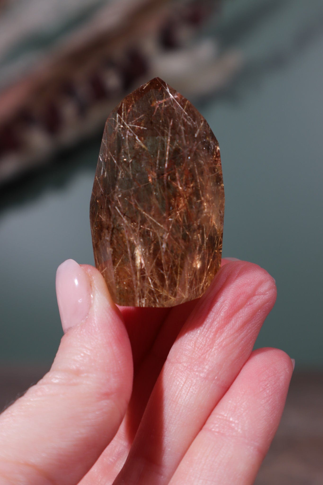 Rutilated Quartz Tower 4.5cm Towers Tali & Loz Crystals