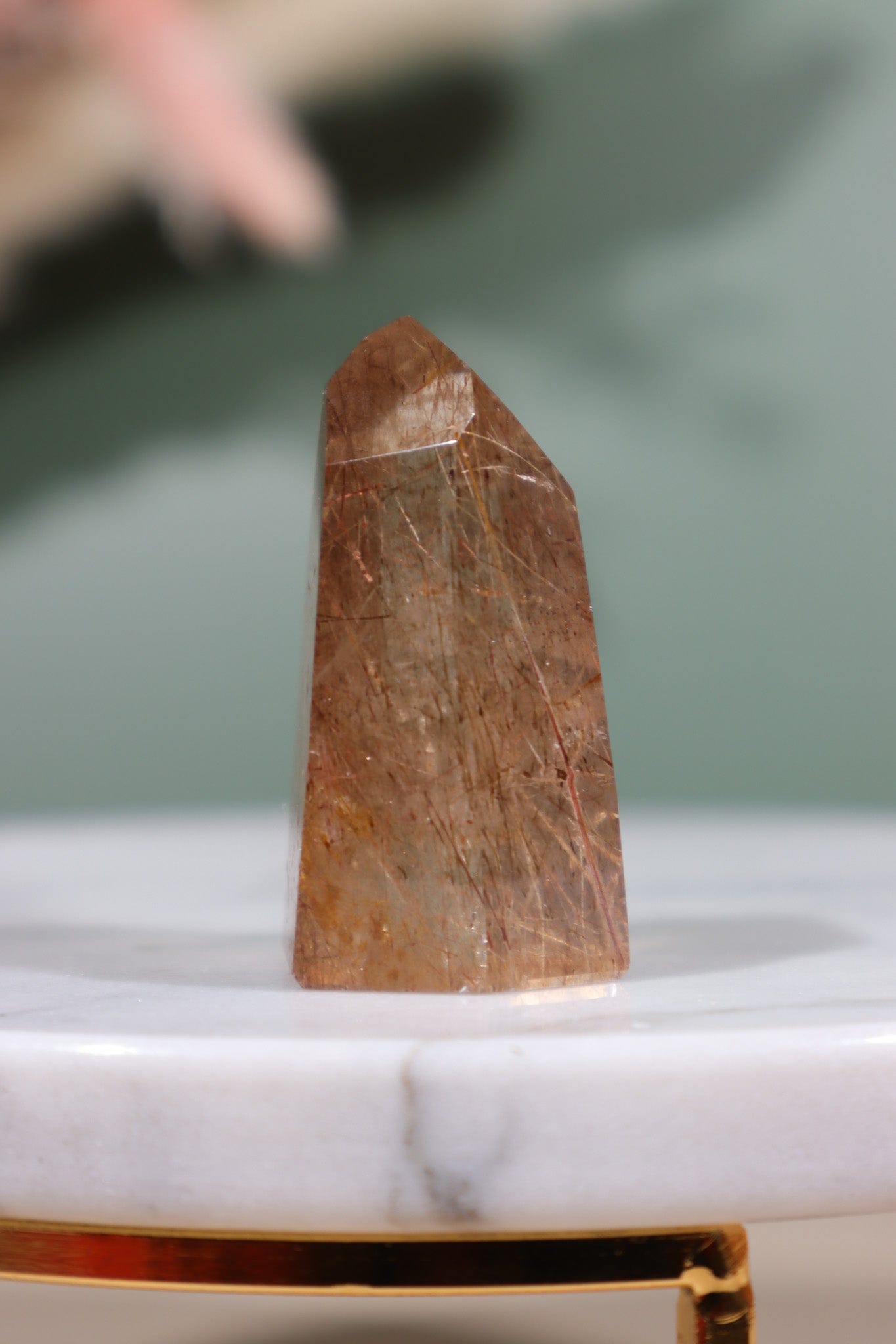 Rutilated Quartz Tower 4.5cm Towers Tali & Loz Crystals