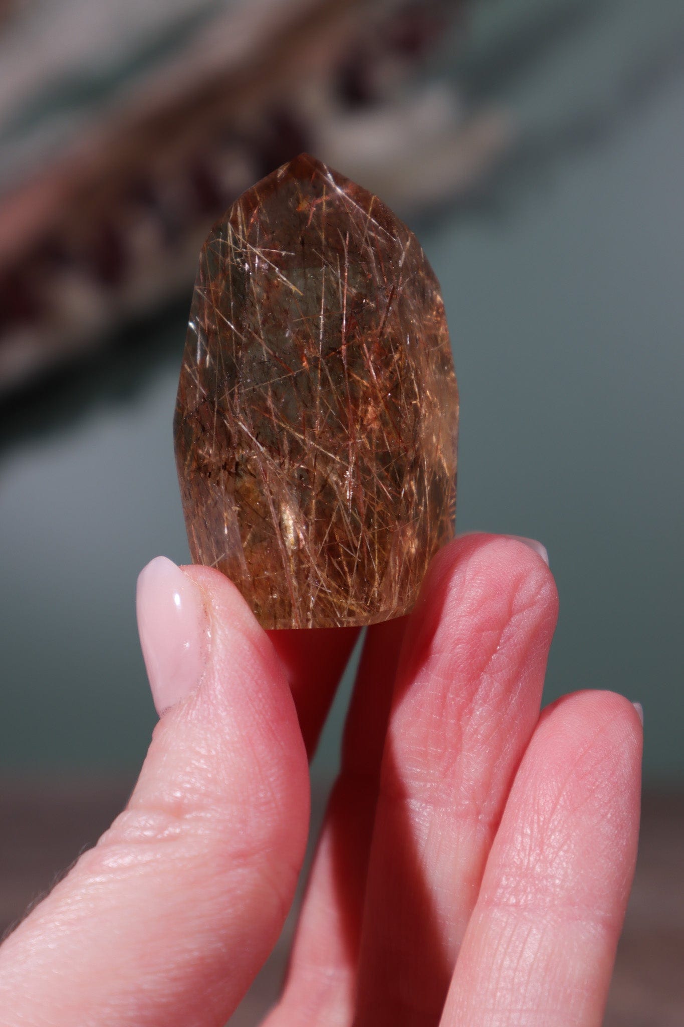 Rutilated Quartz Tower 4.5cm Towers Tali & Loz Crystals