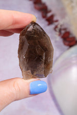 Rutilated Smokey Quartz Point 57gr Clusters Tali & Loz Crystals