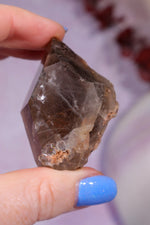 Rutilated Smokey Quartz Point 57gr Clusters Tali & Loz Crystals