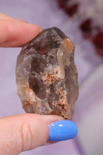 Rutilated Smokey Quartz Point 57gr Clusters Tali & Loz Crystals