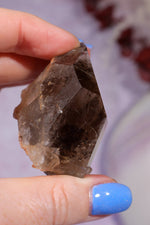 Rutilated Smokey Quartz Point 57gr Clusters Tali & Loz Crystals