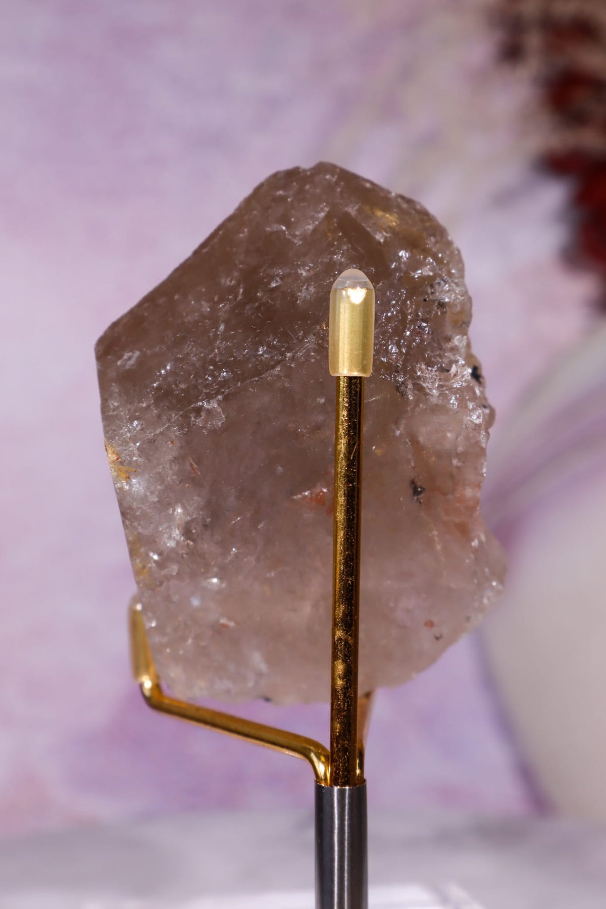 Rutilated Smoky Quartz Point | 6.8cm | Brazil Crystal Point Tali & Loz Crystals