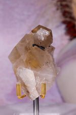 Rutilated Smoky Quartz with Hematite | 6.5–7 cm | Brazil Crystal Tali & Loz Crystals