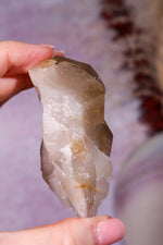 Rutilated Smoky Quartz with Hematite | 6.5–7 cm | Brazil Crystal Tali & Loz Crystals