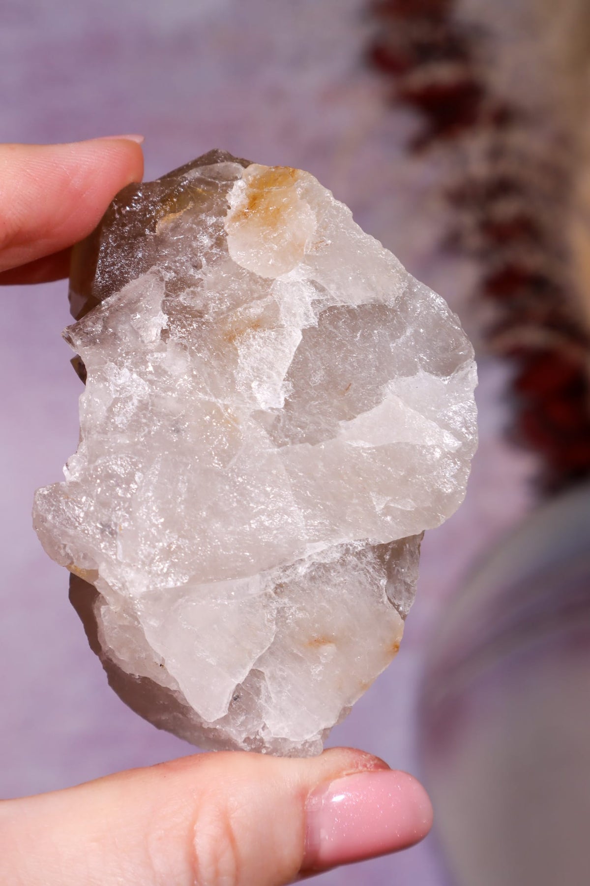 Rutilated Smoky Quartz with Hematite | 6.5–7 cm | Brazil Crystal Tali & Loz Crystals