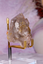 Rutilated Smoky Quartz with Hematite | 6.5–7 cm | Brazil Crystal Tali & Loz Crystals