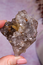 Rutilated Smoky Quartz with Hematite | 6.5–7 cm | Brazil Crystal Tali & Loz Crystals
