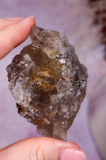 Rutilated Smoky Quartz with Hematite | 6.5–7 cm | Brazil Crystal Tali & Loz Crystals