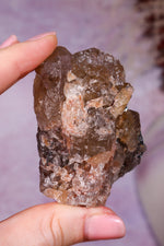 Rutilated Smoky Quartz with Hematite Cluster | 6cm | Brazil Crystal Cluster Tali & Loz Crystals