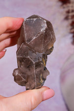 Rutilated Smoky Quartz with Hematite Cluster | 7cm | Brazil Crystal Cluster Tali & Loz Crystals