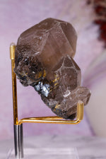 Rutilated Smoky Quartz with Hematite Cluster | 7cm | Brazil Crystal Cluster Tali & Loz Crystals