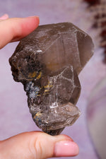 Rutilated Smoky Quartz with Hematite Cluster | 7cm | Brazil Crystal Cluster Tali & Loz Crystals