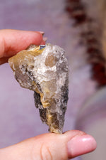 Rutilated Smoky Quartz with Hematite Specimen | 5.3cm | Brazil Crystal Specimen Tali & Loz Crystals
