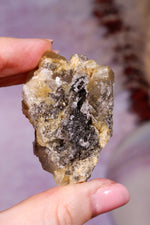 Rutilated Smoky Quartz with Hematite Specimen | 5.3cm | Brazil Crystal Specimen Tali & Loz Crystals