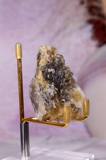 Rutilated Smoky Quartz with Hematite Specimen | 5.3cm | Brazil Crystal Specimen Tali & Loz Crystals
