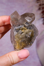Rutilated Smoky Quartz with Hematite Specimen | 6.1cm | Brazil Crystal Specimen Tali & Loz Crystals