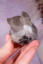 Rutilated Smoky Quartz with Hematite Specimen | 6.1cm | Brazil Crystal Specimen Tali & Loz Crystals