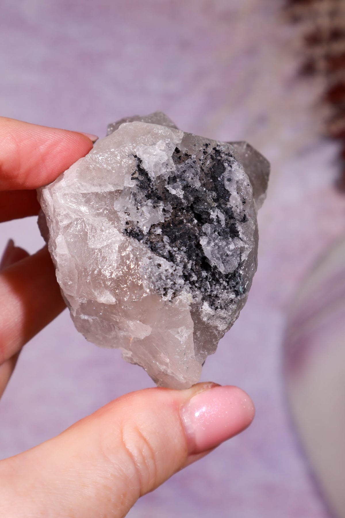 Rutilated Smoky Quartz with Hematite Specimen | 6.1cm | Brazil Crystal Specimen Tali & Loz Crystals