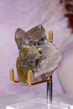 Rutilated Smoky Quartz with Hematite Specimen | 6.1cm | Brazil Crystal Specimen Tali & Loz Crystals
