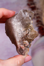 Rutilated Smoky Quartz with Hematite Specimen | 7.1cm | Brazil Crystal Specimen Tali & Loz Crystals