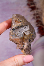 Rutilated Smoky Quartz with Hematite Specimen | 7.1cm | Brazil Crystal Specimen Tali & Loz Crystals