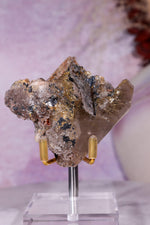 Rutilated Smoky Quartz with Hematite Specimen | 7.1cm | Brazil Crystal Specimen Tali & Loz Crystals