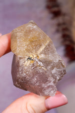 Rutile in Amethyst & Quartz Specimen | 5.7cm | Brazil Crystal Tali & Loz Crystals