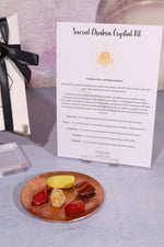 Sacral Chakra Crystal Kit Crystal Sets Tali & Loz Crystals