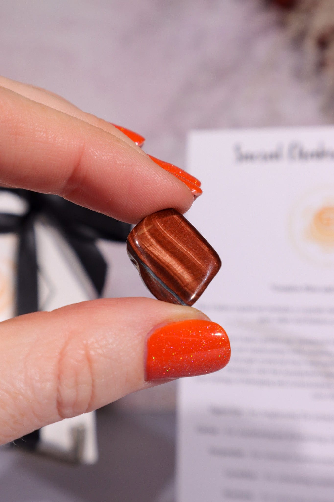 Sacral Chakra Crystal Kit Crystal Sets Tali & Loz Crystals