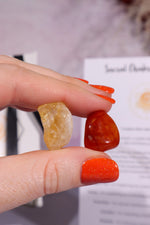 Sacral Chakra Crystal Kit Crystal Sets Tali & Loz Crystals
