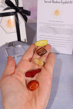 Sacral Chakra Crystal Kit Crystal Sets Tali & Loz Crystals