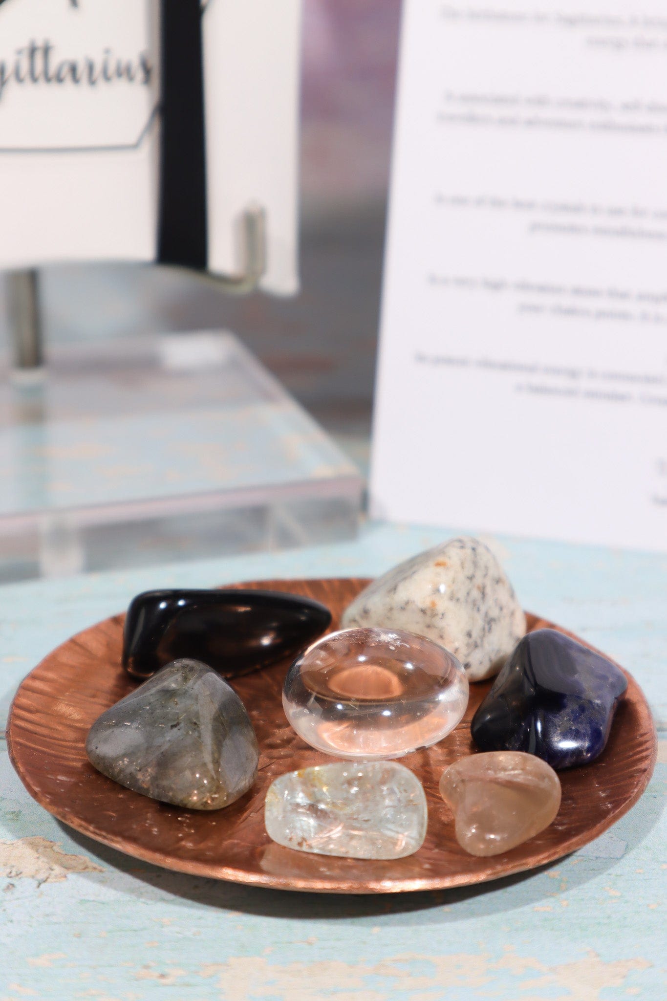 Sagittarius Zodiac Crystal Set Crystal Sets Tali & Loz Crystals