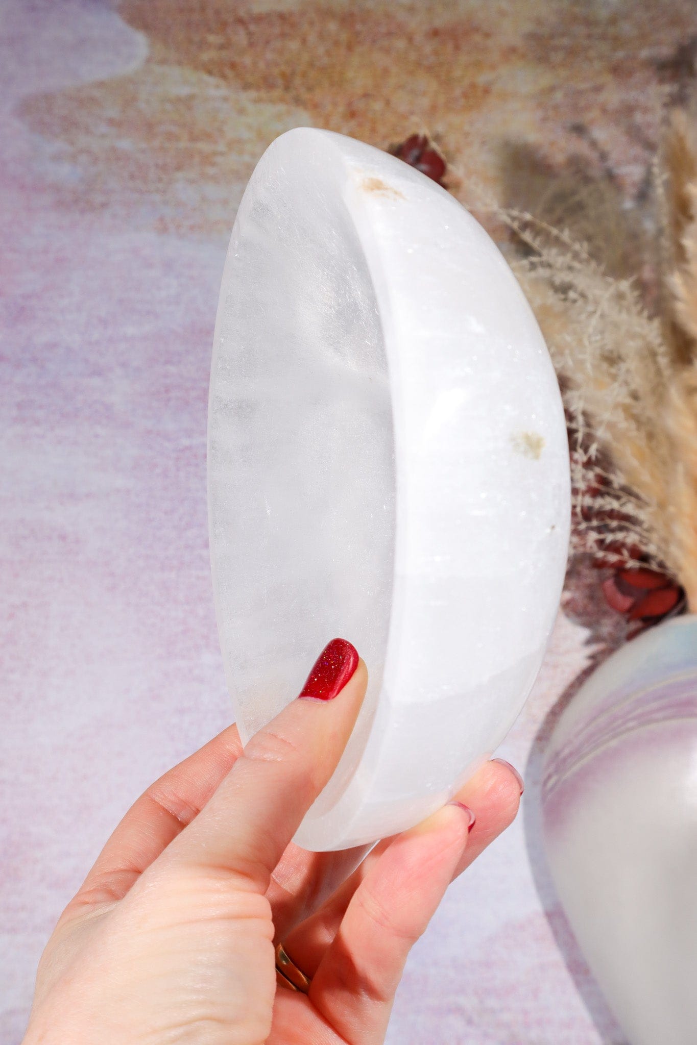 Selenite Bowls 14cm Bowls Tali & Loz Crystals