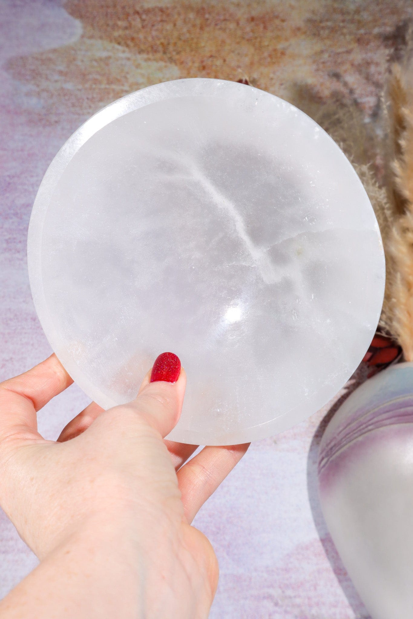 Selenite Bowls 14cm Bowls Tali & Loz Crystals