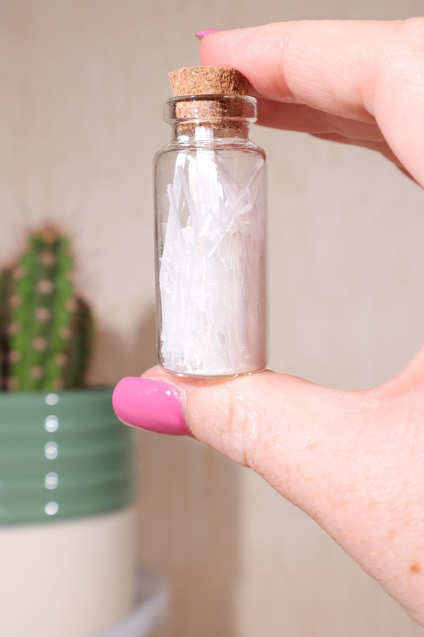 Selenite Chip Bottles 10ml - Tali & Loz Crystals