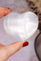 Selenite Hearts Large 8cm Palmstone Tali & Loz Crystals