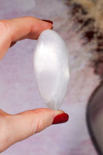 Selenite Hearts Large 8cm Palmstone Tali & Loz Crystals