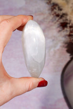 Selenite Hearts Large 8cm Palmstone Tali & Loz Crystals