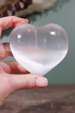 Selenite Hearts Large 8cm - Tali & Loz Crystals