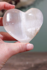 Selenite Hearts Large 8cm - Tali & Loz Crystals