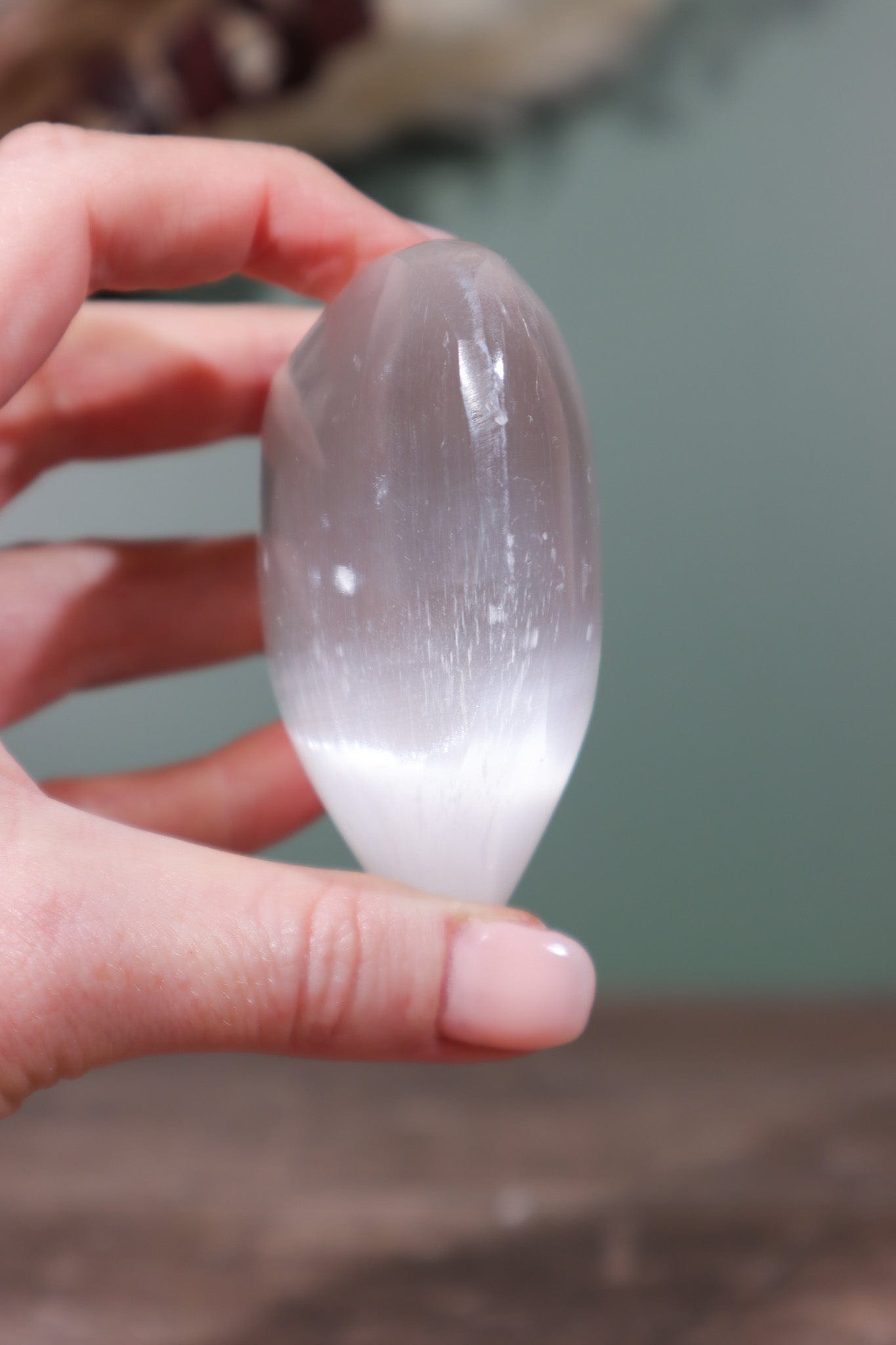 Selenite Hearts Large 8cm - Tali & Loz Crystals