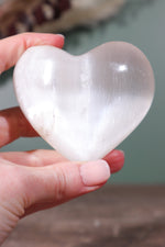 Selenite Hearts Large 8cm - Tali & Loz Crystals