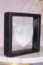 Selenite Hearts Small 6cm Palmstone Tali & Loz Crystals