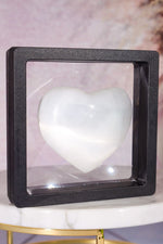 Selenite Hearts Small 6cm Palmstone Tali & Loz Crystals