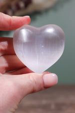 Selenite Hearts Small 6cm - Tali & Loz Crystals