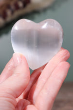 Selenite Hearts Small 6cm - Tali & Loz Crystals